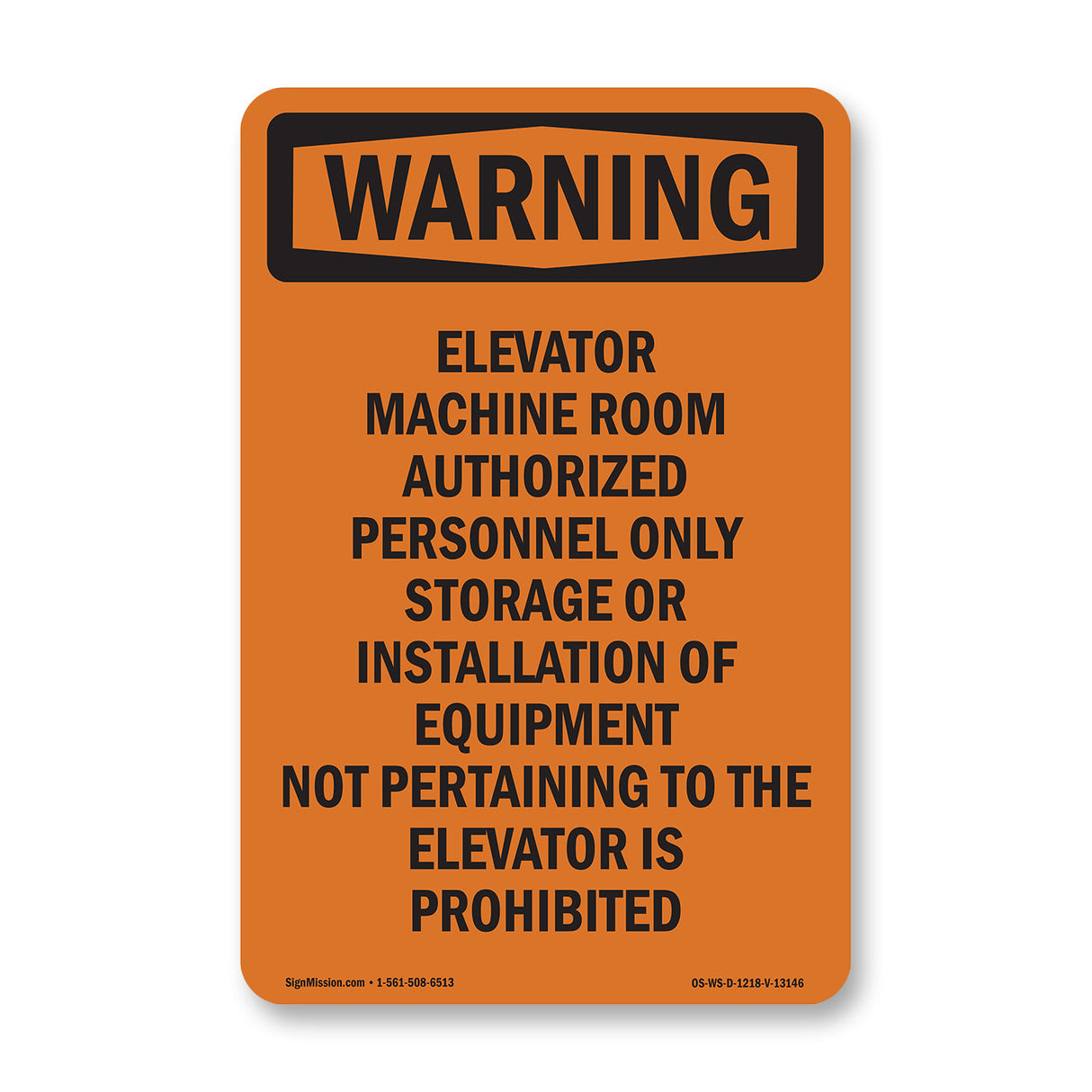 Elevator Machine Room Authorized Personnel