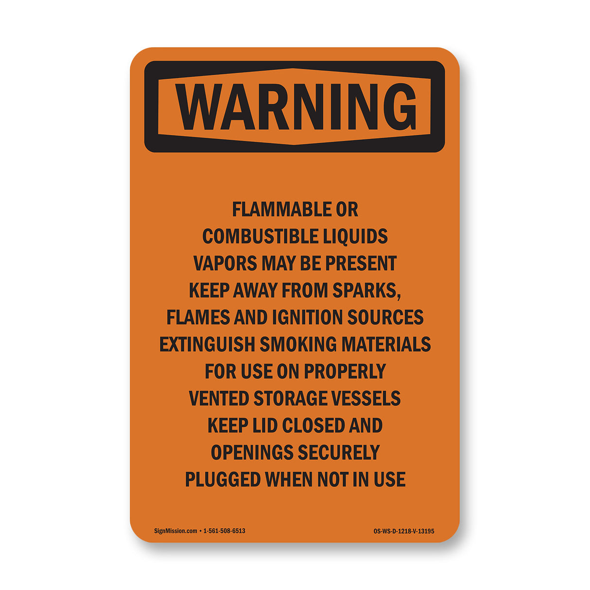 Flammable Or Combustible Liquids Vapors