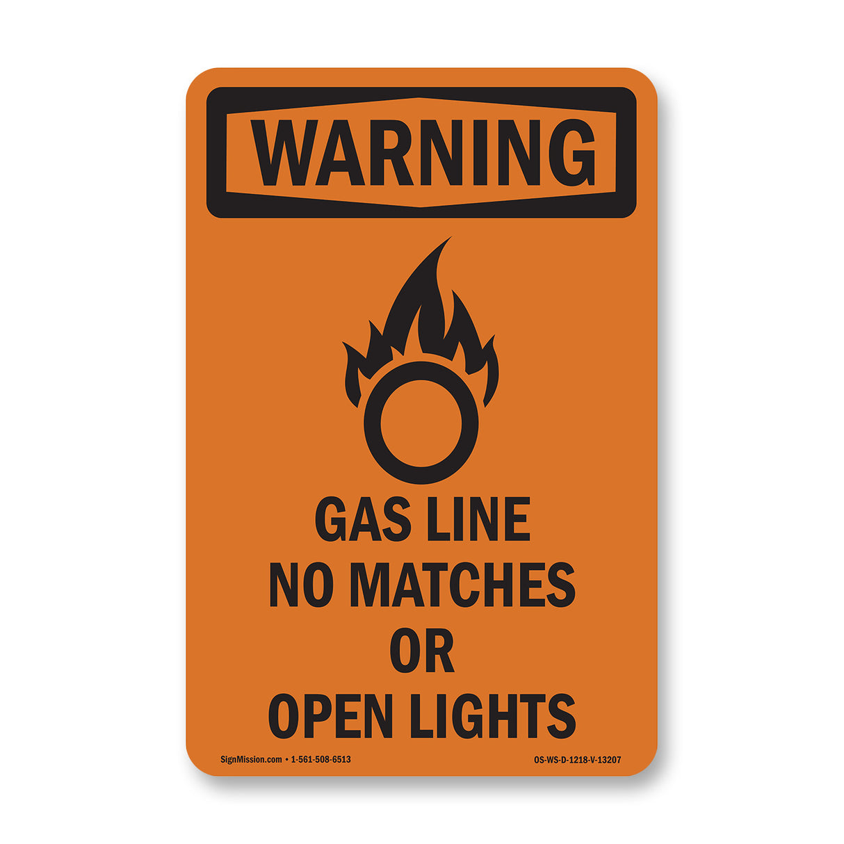 Gas Line No Matches Or Open Lights With Symbol