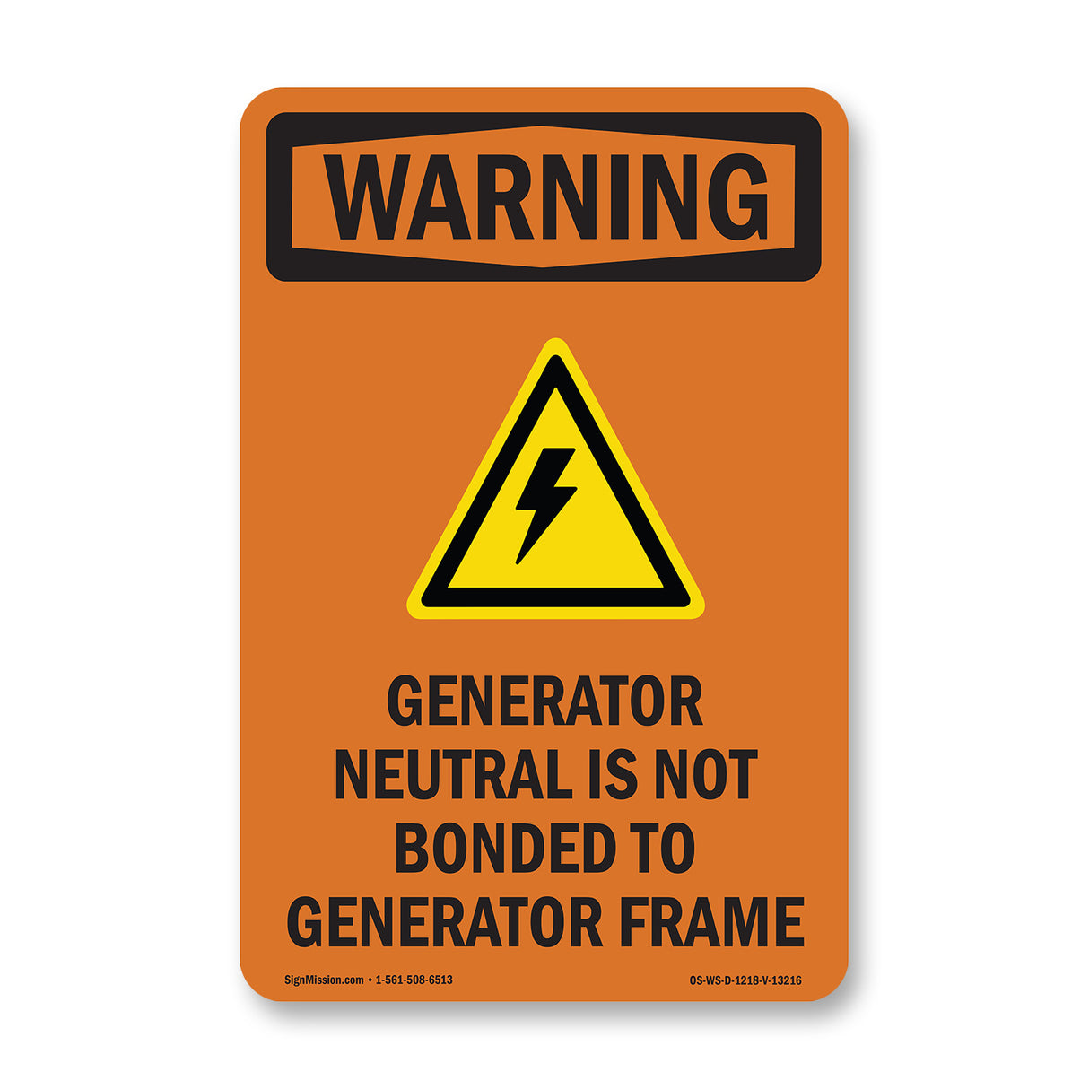 Generator Neutral Is Not Bonded With Symbol