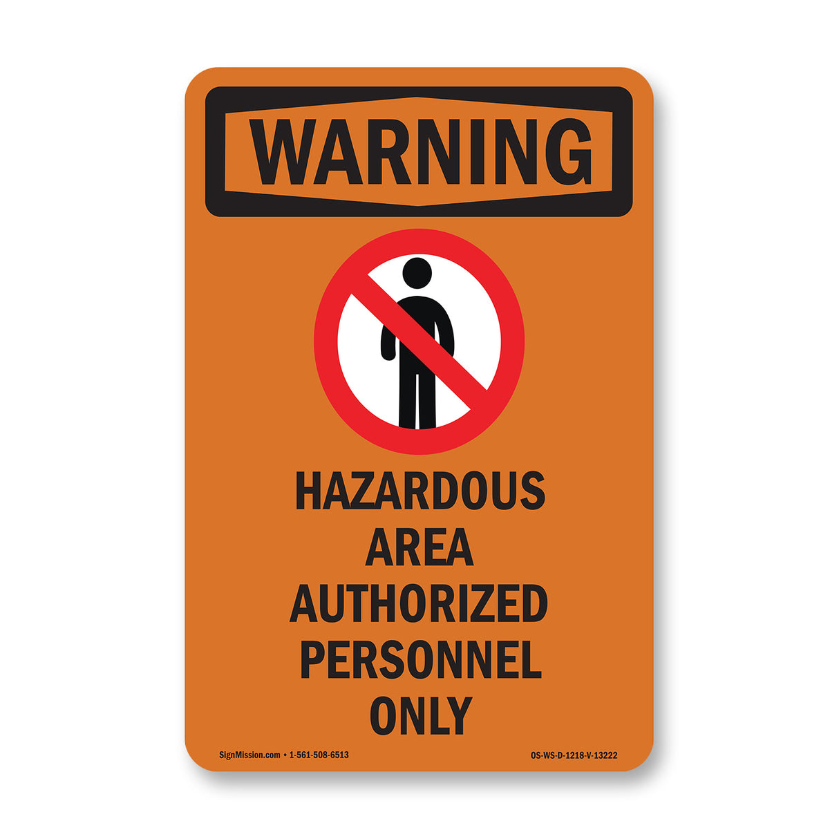 Hazardous Authorized Personnel Bilingual