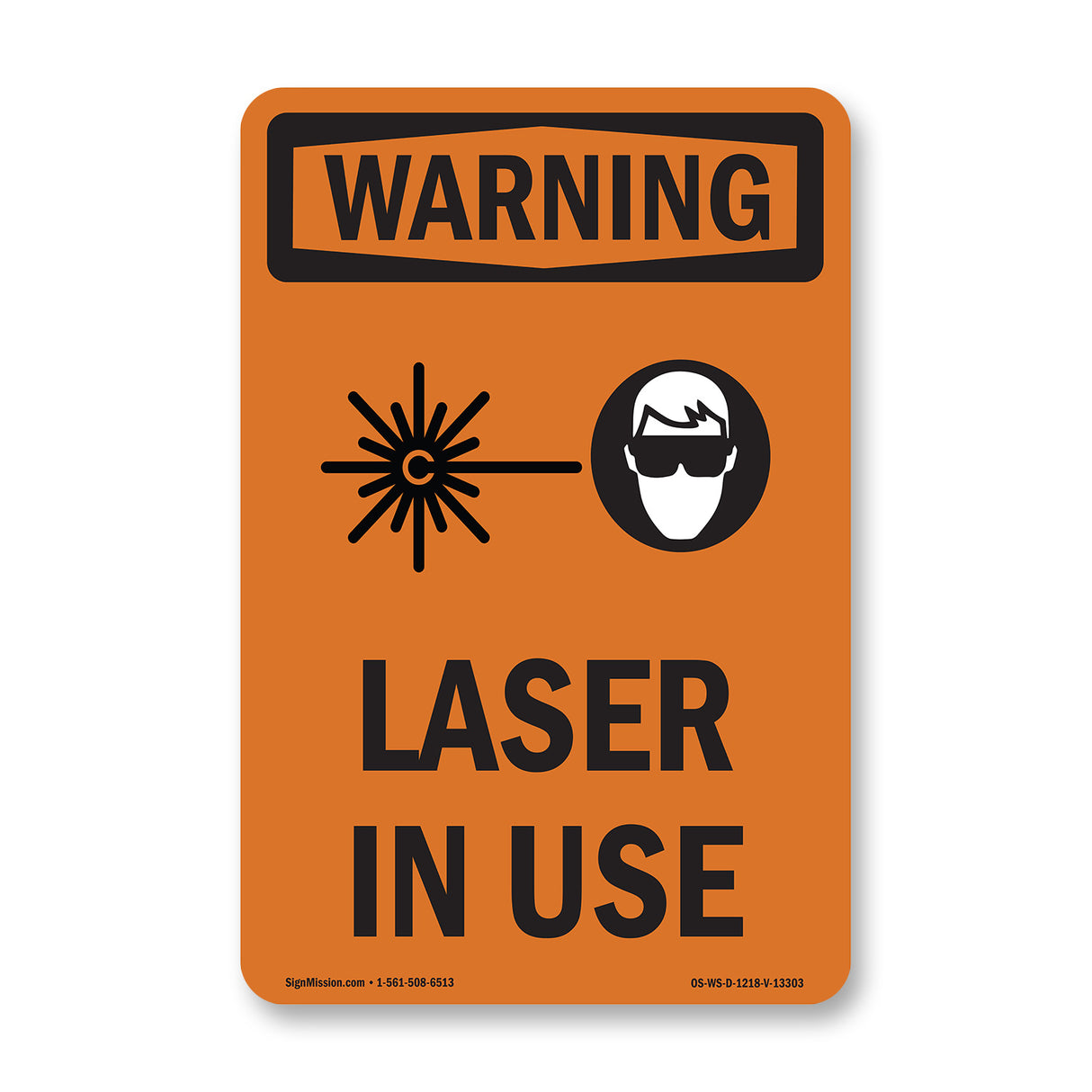 Laser In Use With Symbol