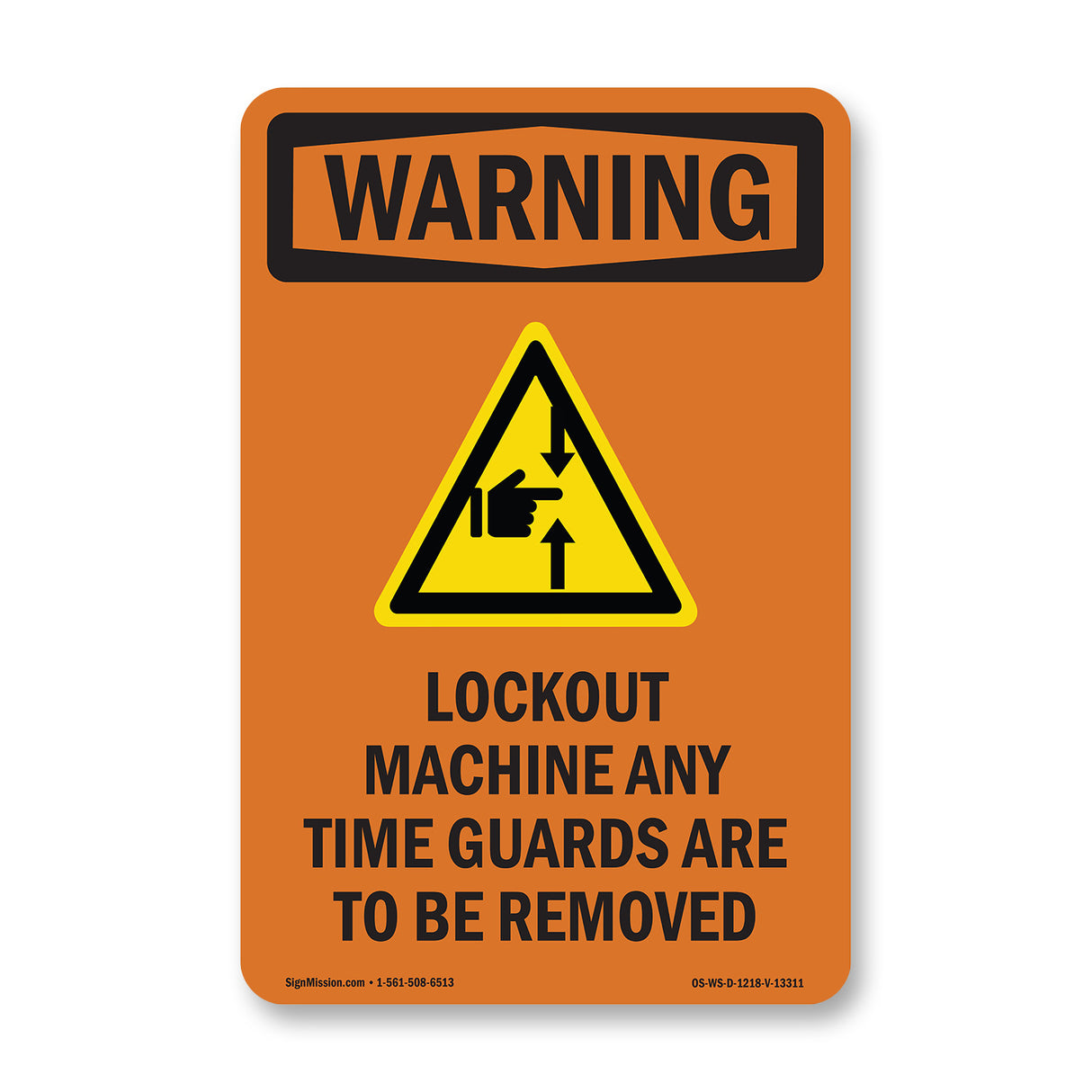 Lockout Machine Any Time Guards With Symbol