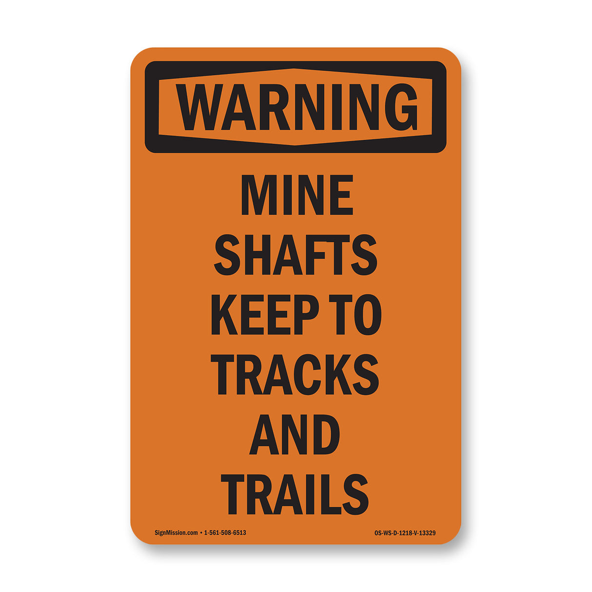 Mine Shafts Keep To Tracks And Trails