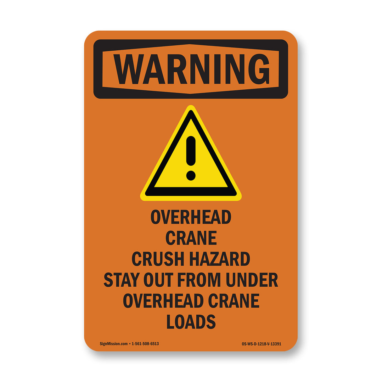 Overhead Crane Crush Hazard