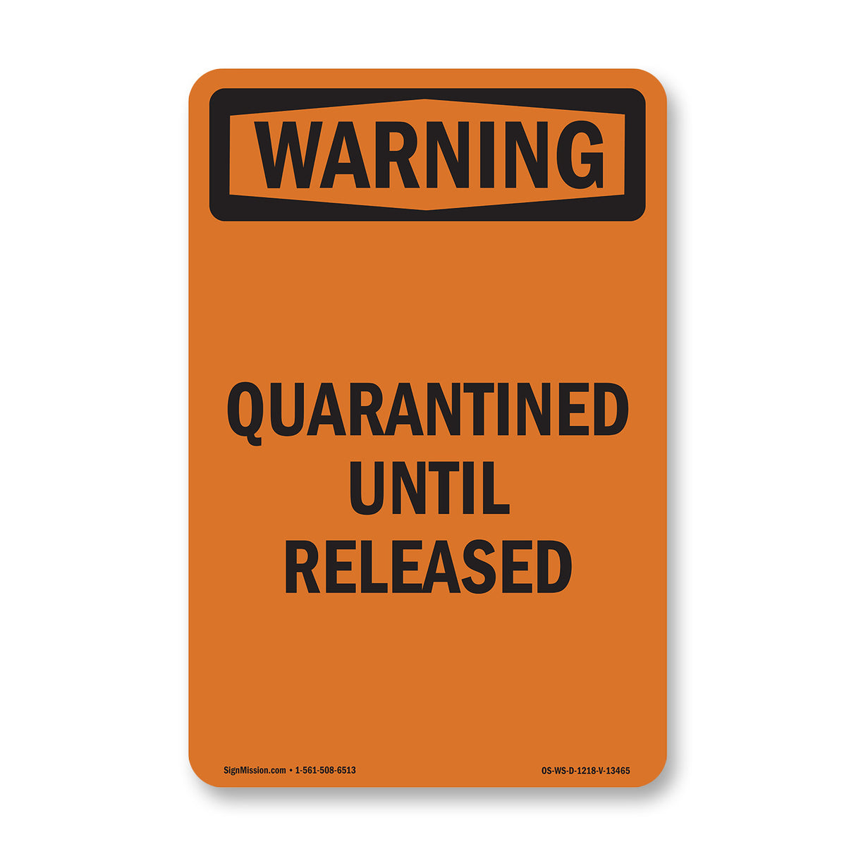 Quarantined Until Released