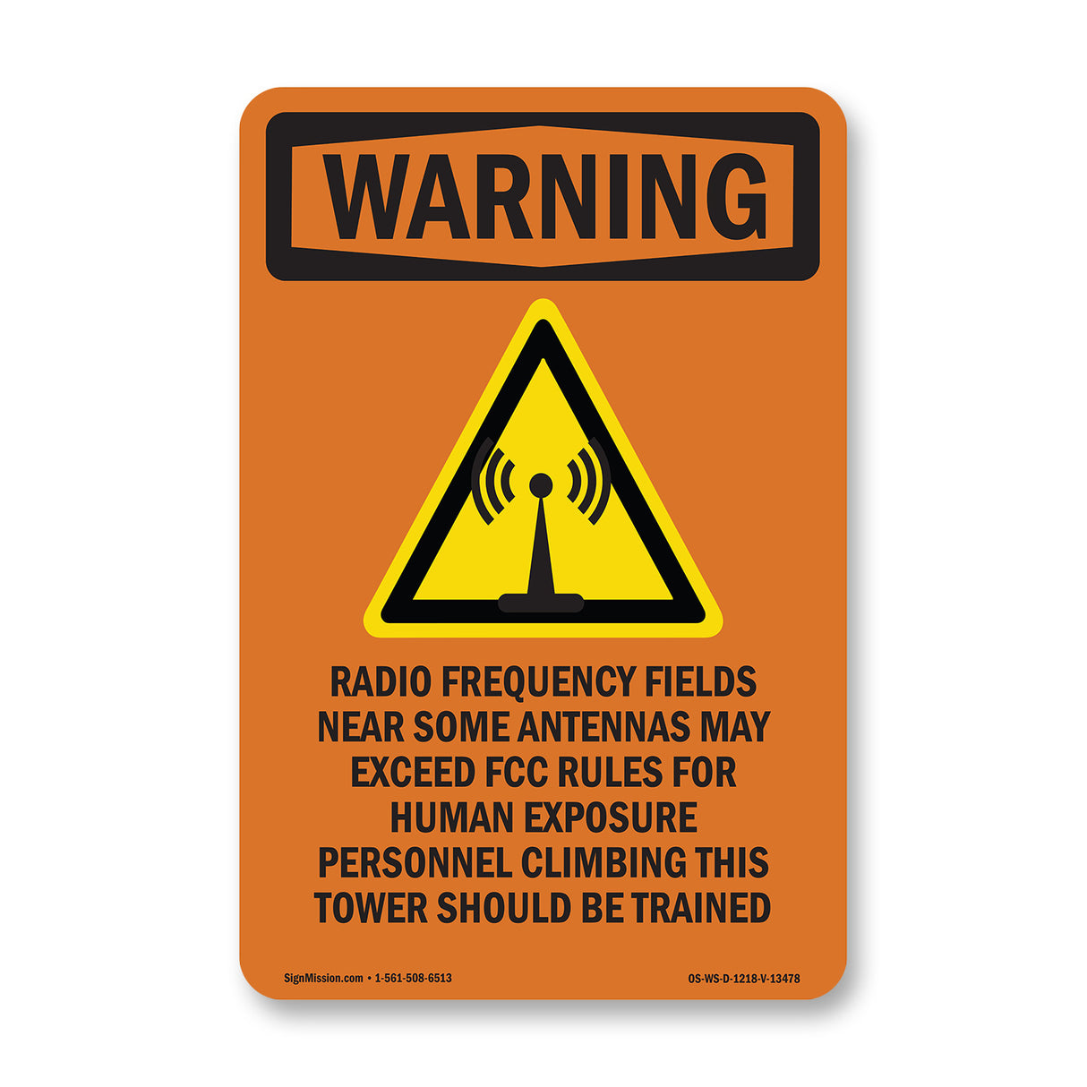 Radio Frequency Fields Near With Symbol