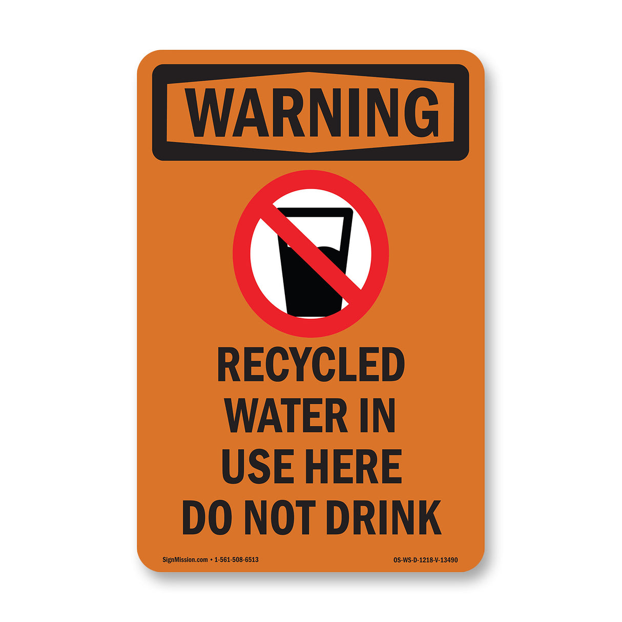 Recycled Water In Use Here Do Not Drink