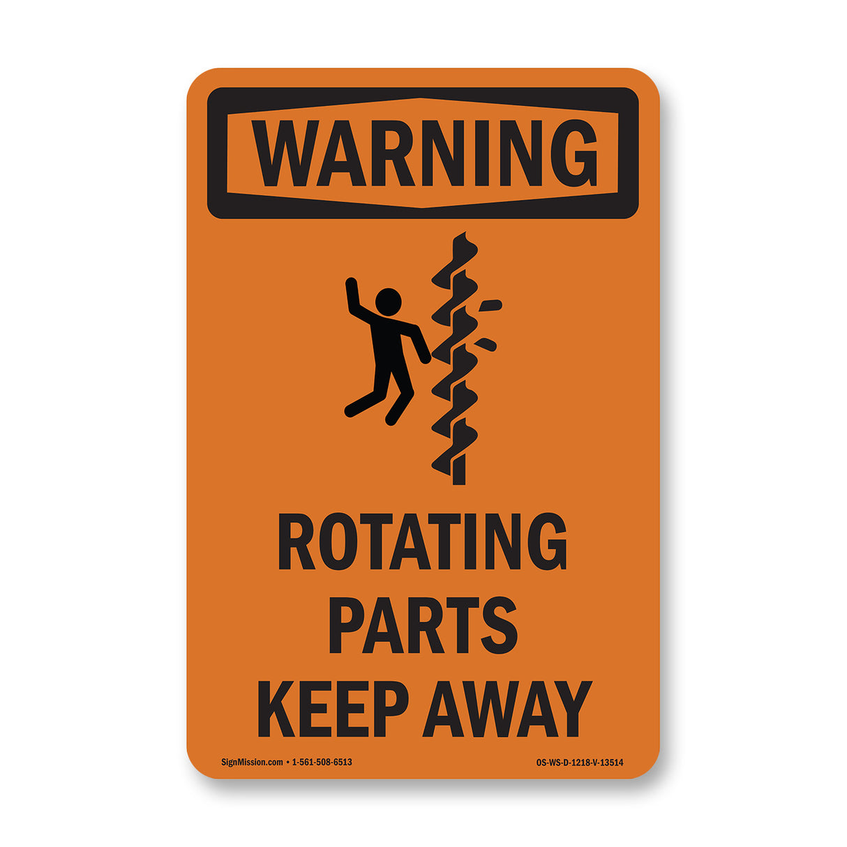 Rotating Parts Keep Away With Symbol