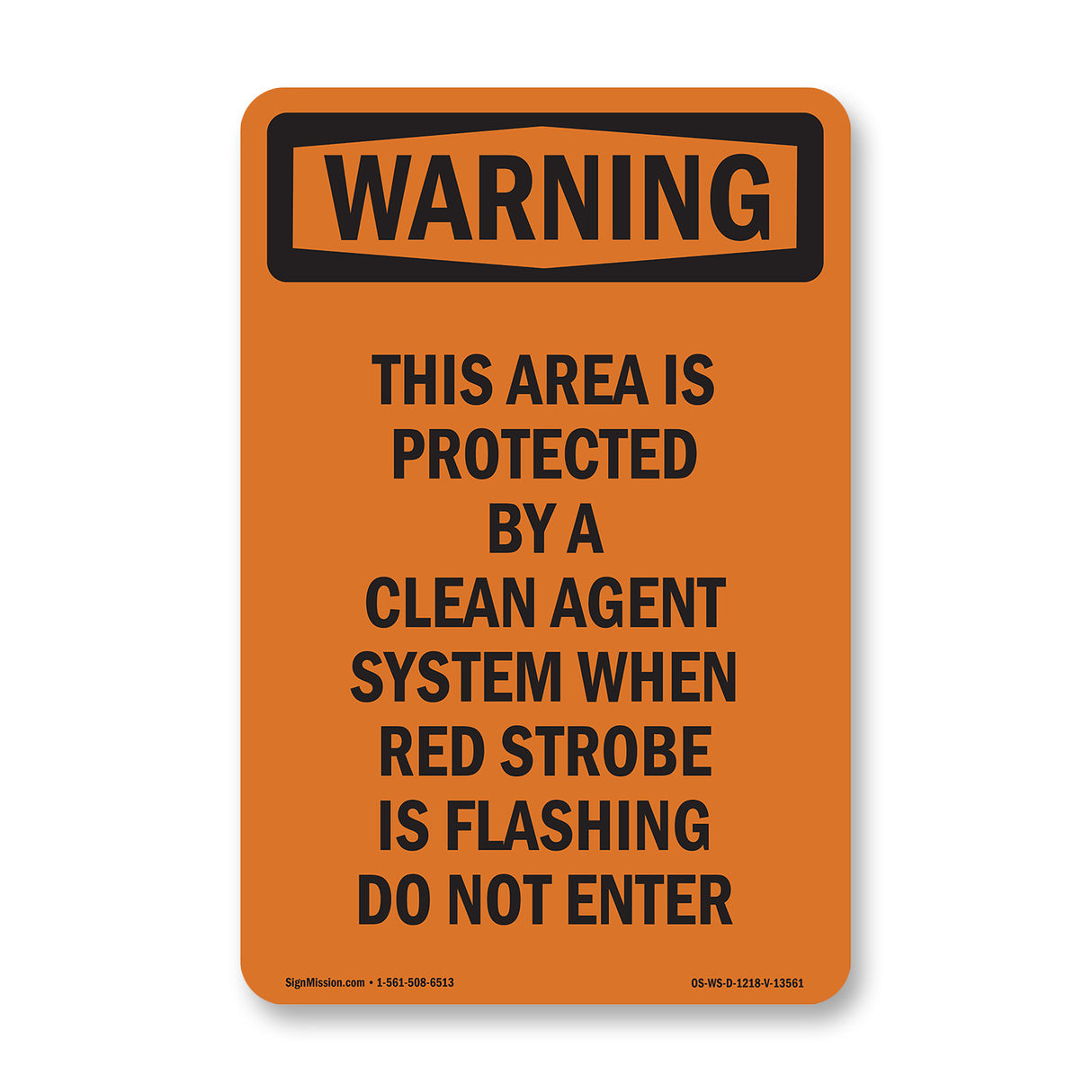 This Area Is Protected By A Clean Agent