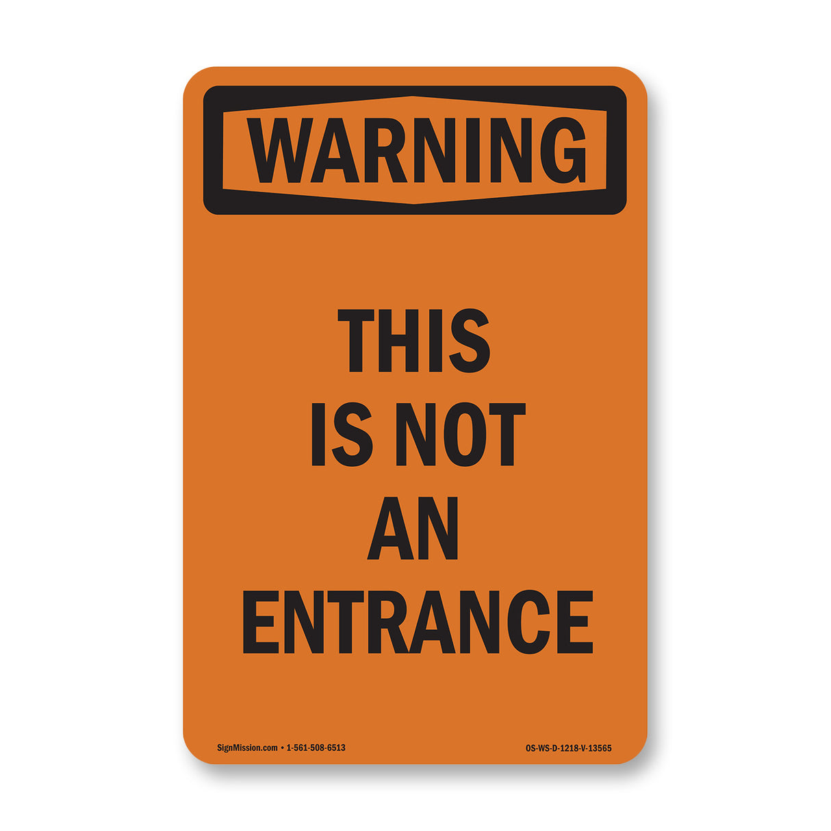 This Is Not An Entrance