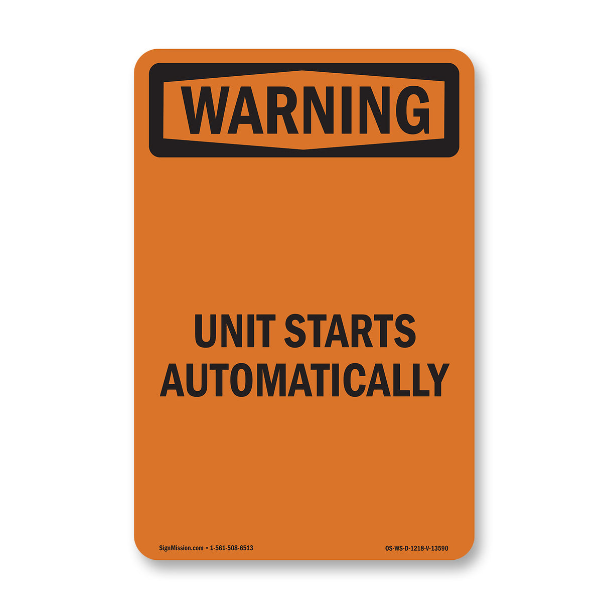 Unit Starts Automatically