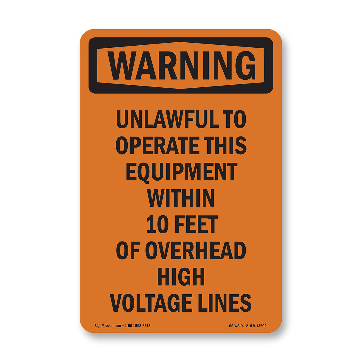 Unlawful To Operate This Equipment Within