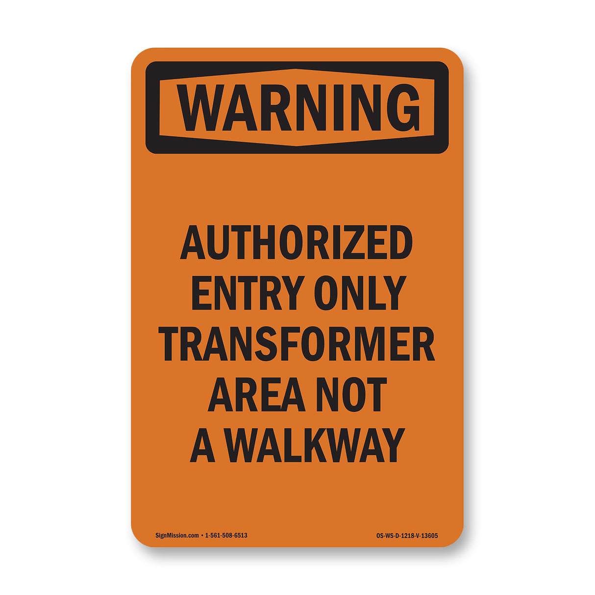 Authorized Entry Only Transformer Area