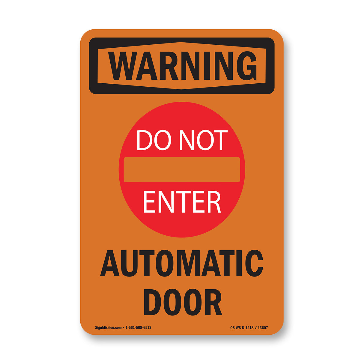 Automatic Door With Symbol