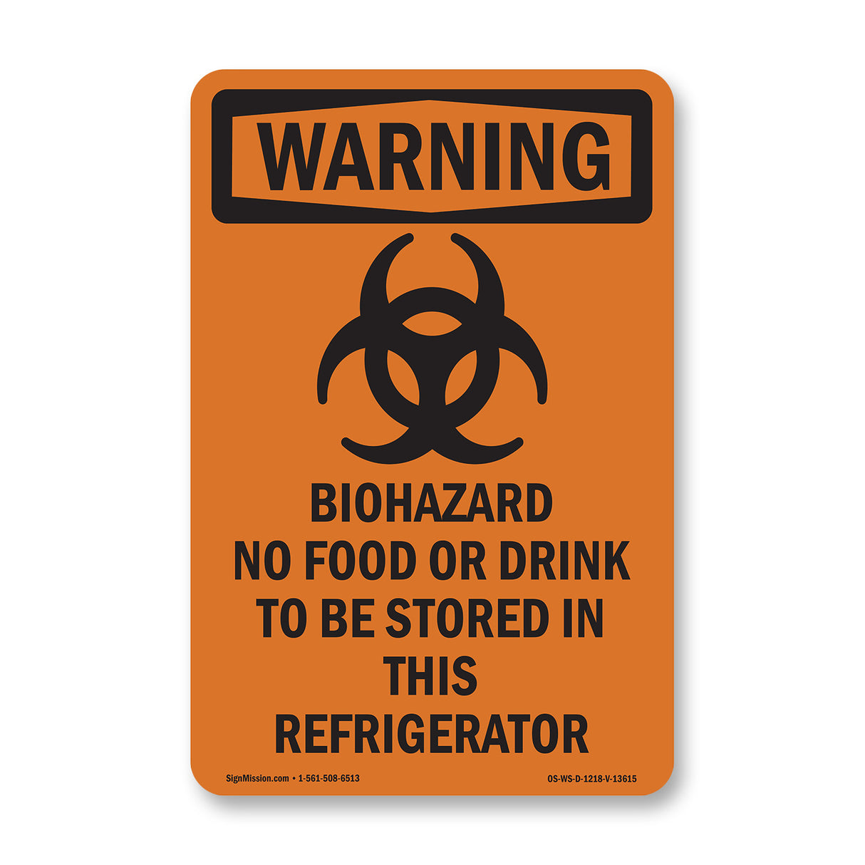 Biohazard No Food Or With Symbol