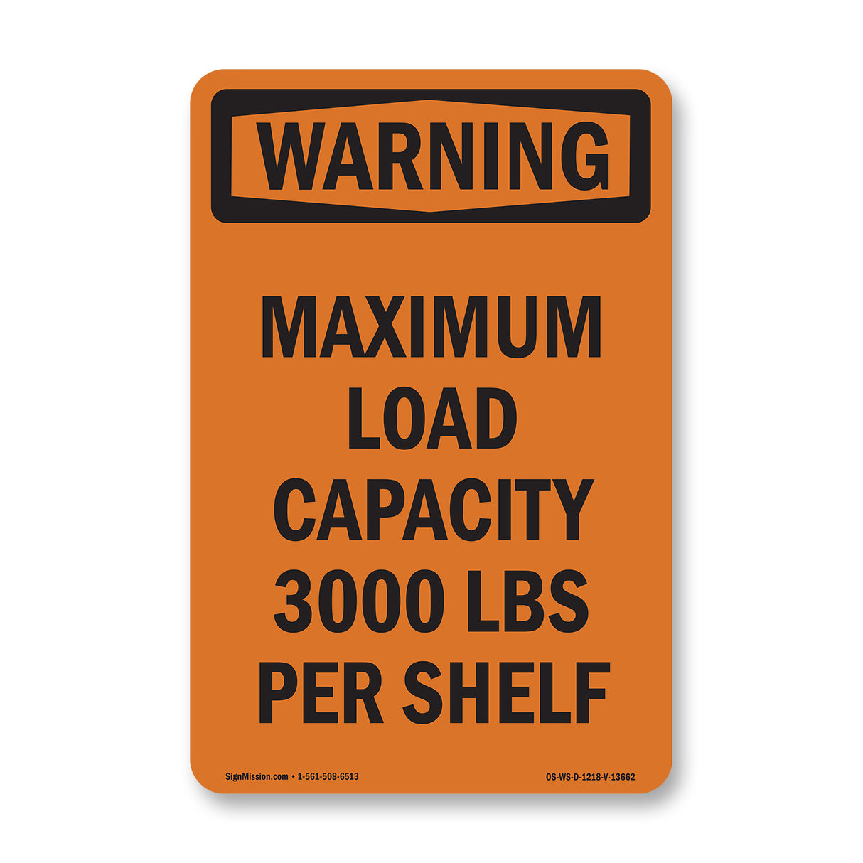 Maximum Load Capacity 3000 Lbs Per Shelf