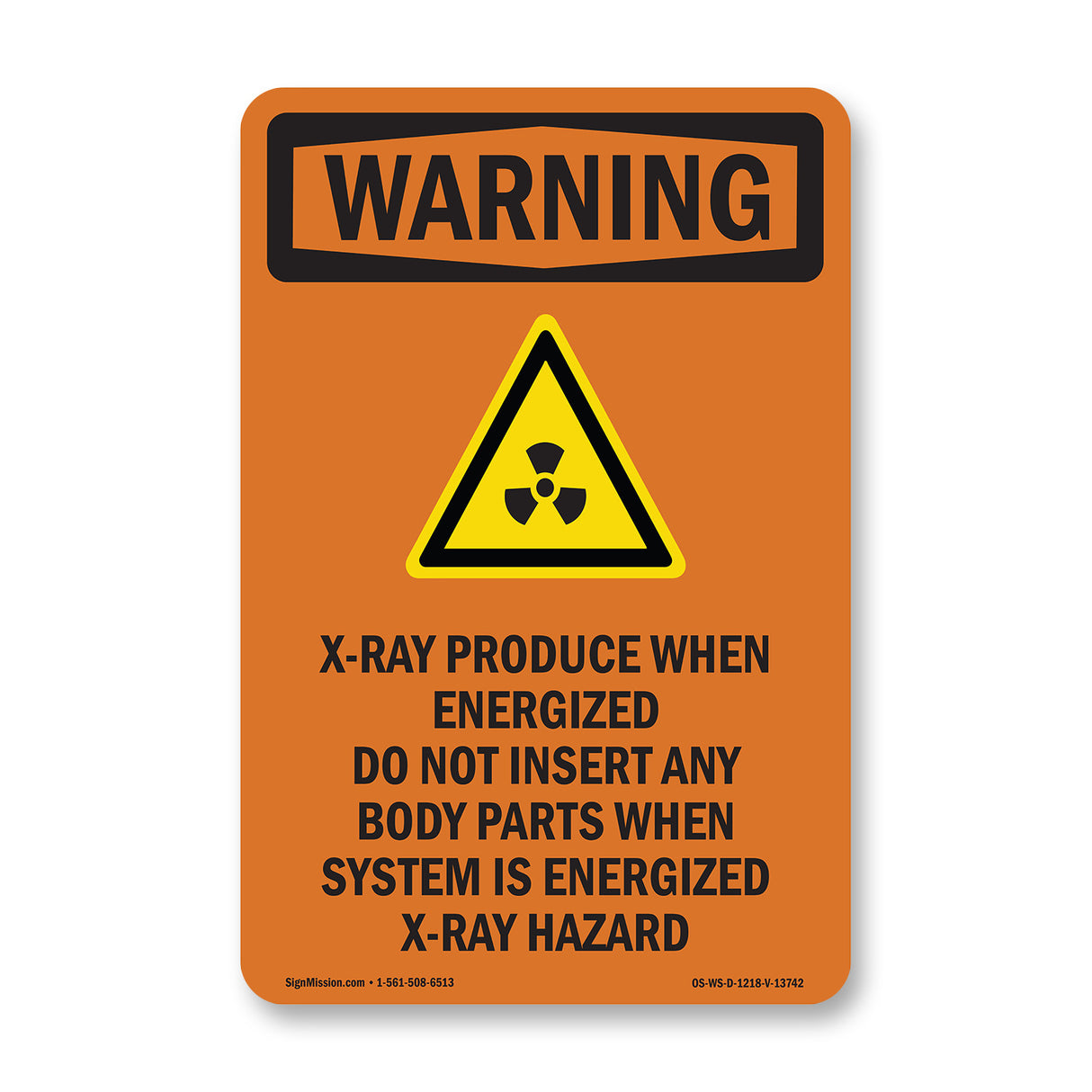 X-Ray Produce When Energized With Symbol