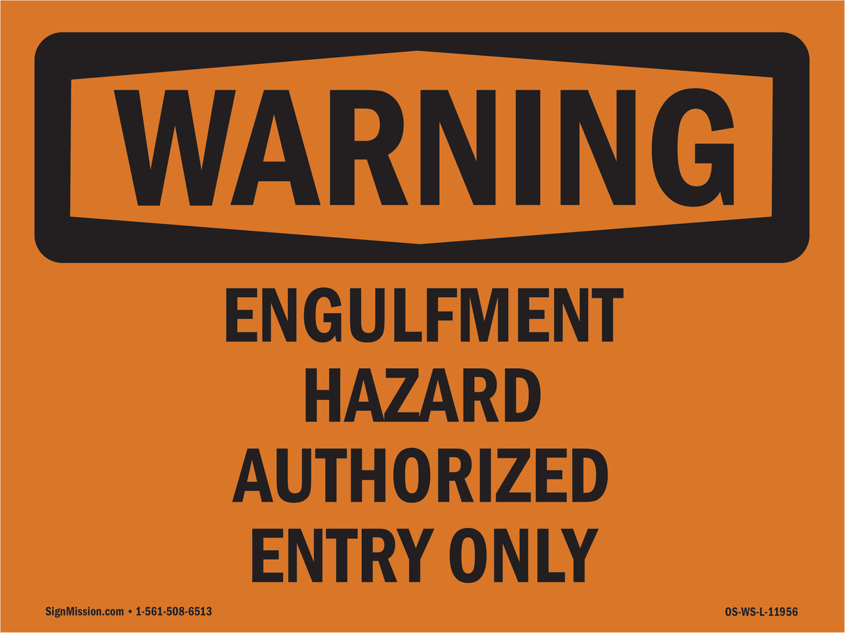 Engulfment Hazard