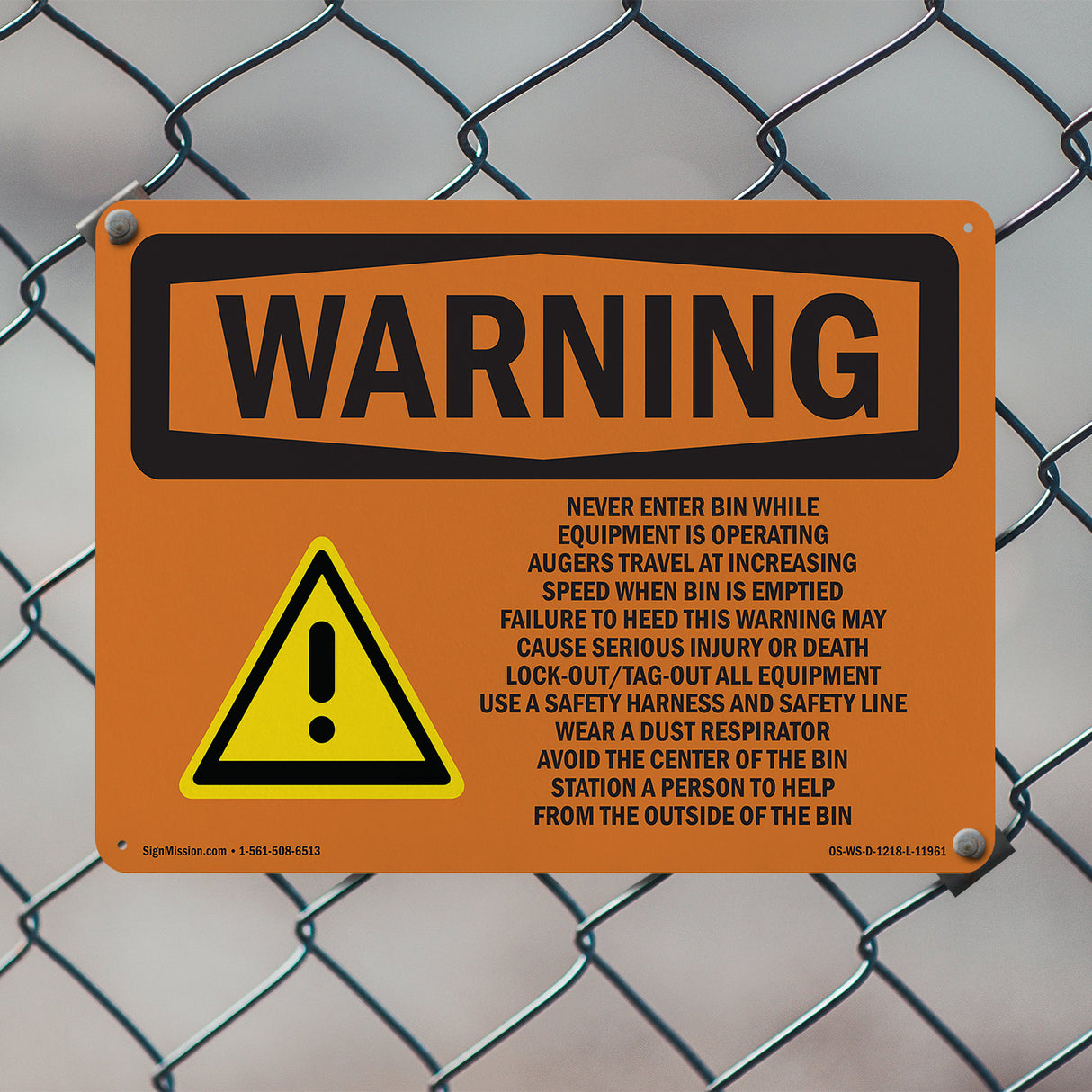 Grain Bin Silo Safety