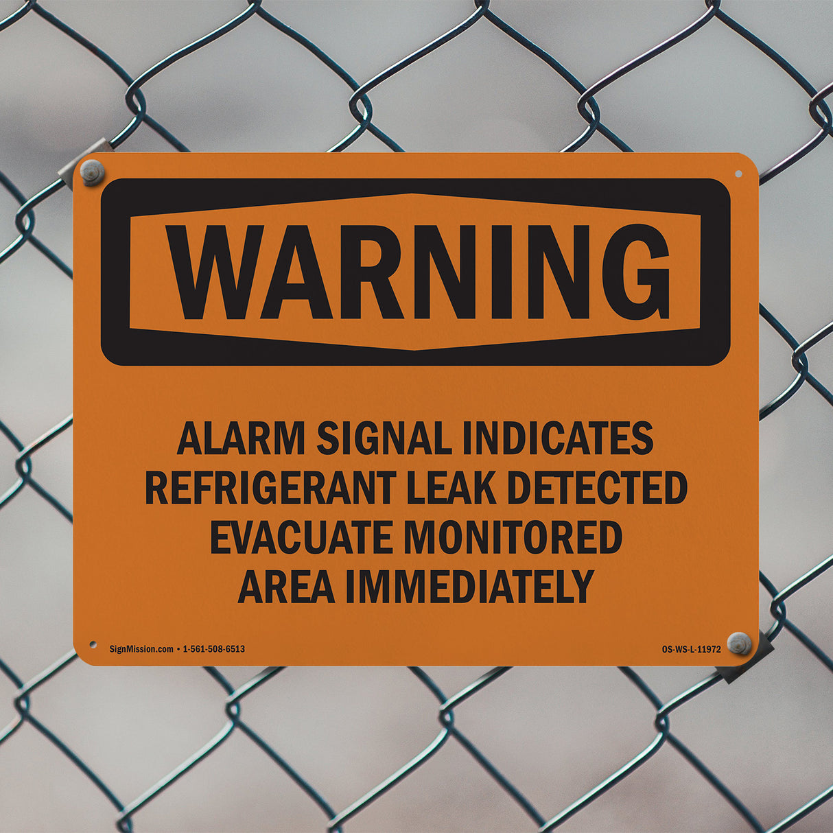 Alarm Signal Indicates Refrigerant Leak