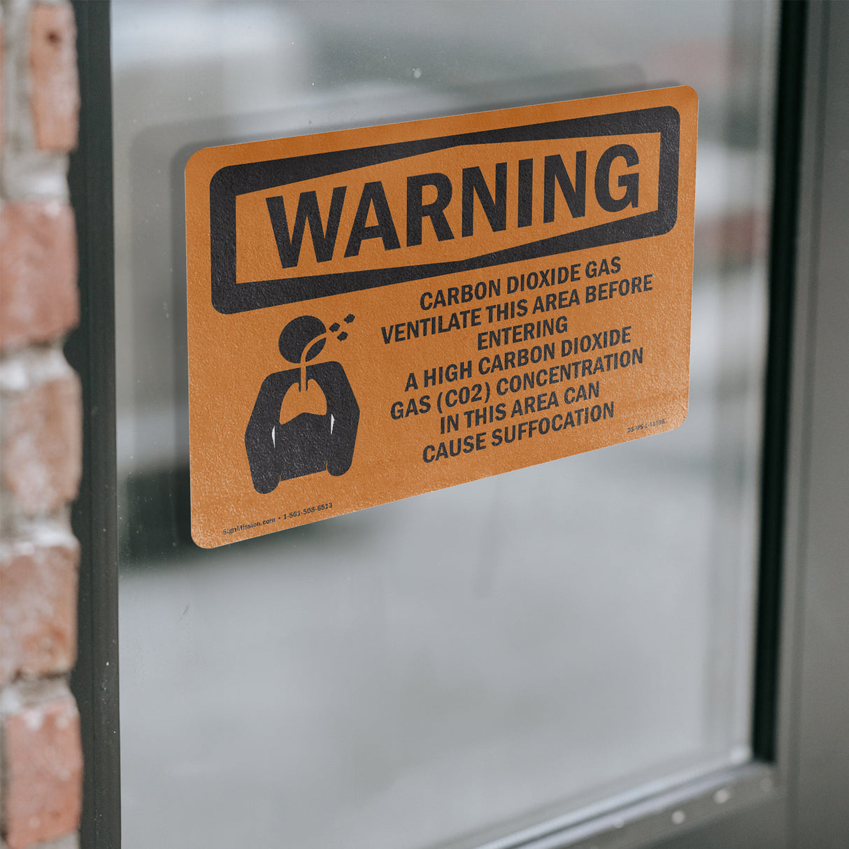 Carbon Dioxide Gas Ventilate With Symbol