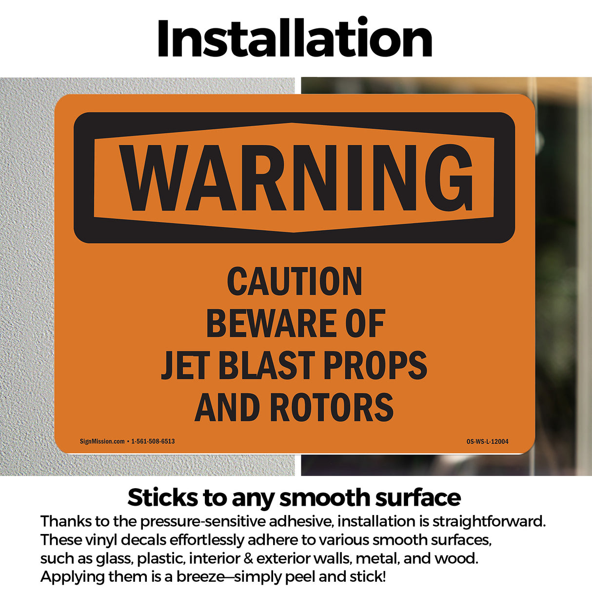 Caution Beware Of Jet Blast Props And Rotors