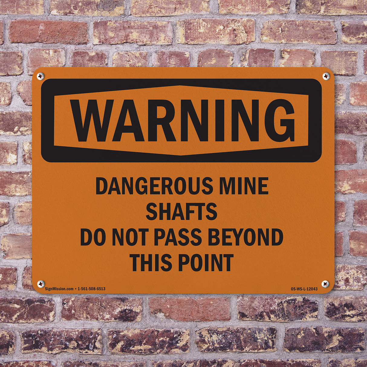 Dangerous Mine Shafts Do Not Pass Beyond