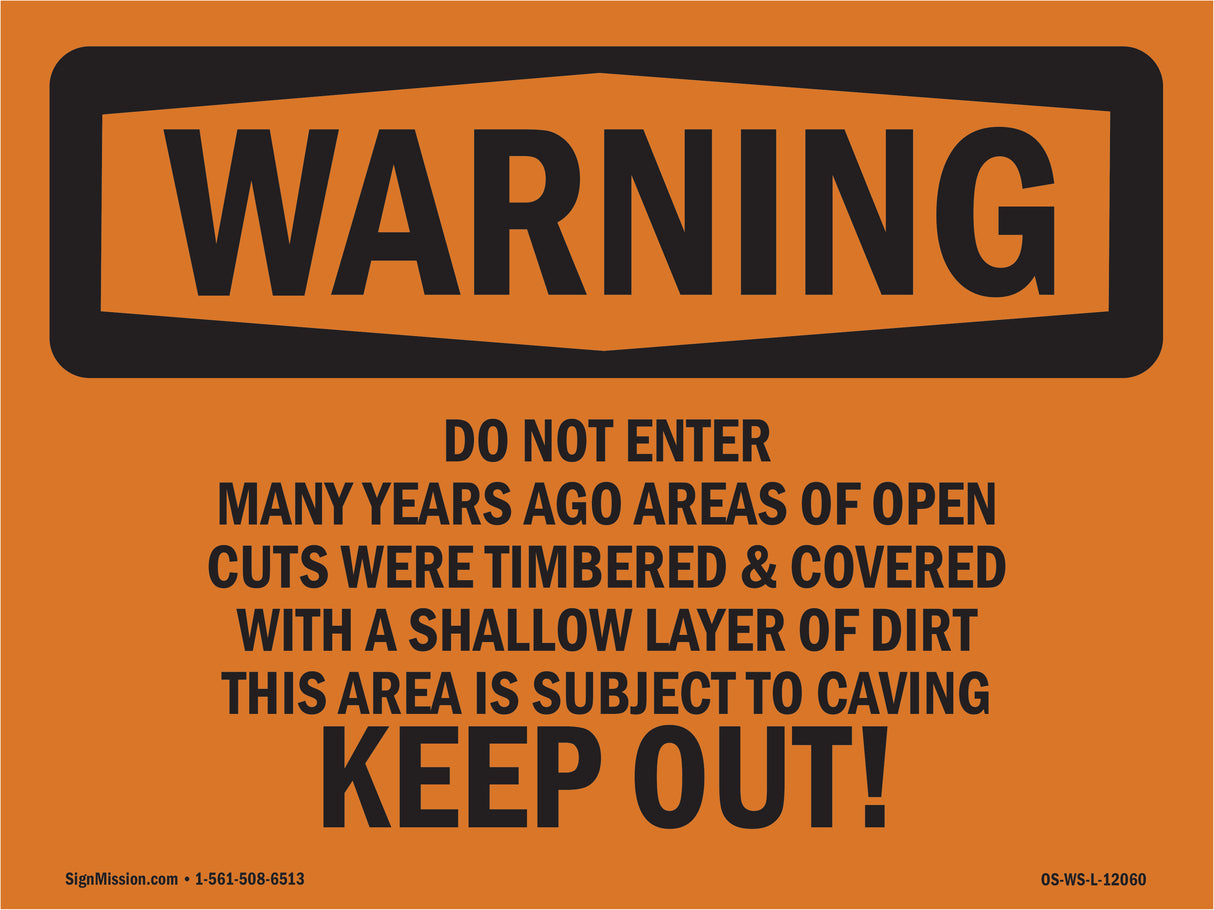 Do Not Enter Many Years Ago Areas Of Open