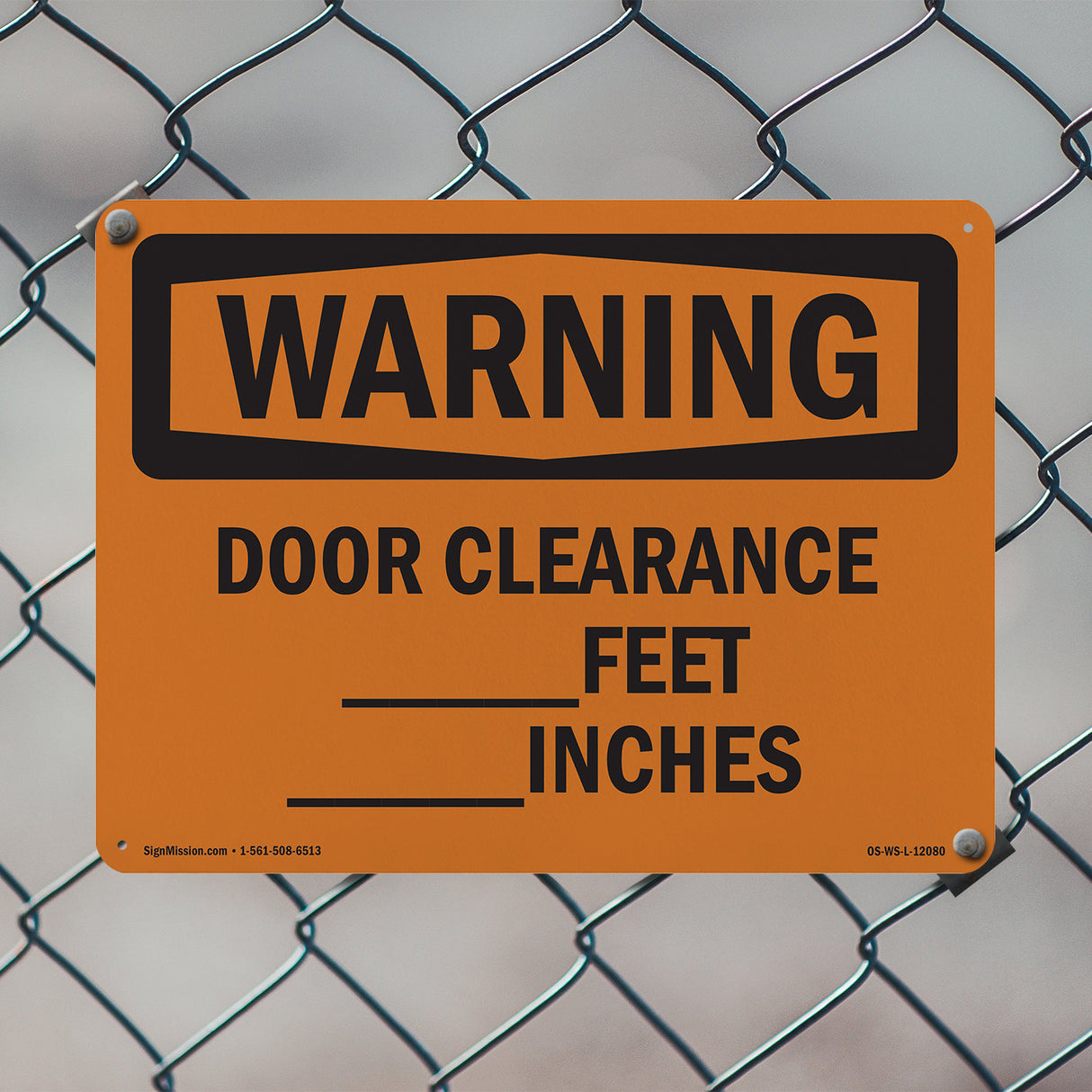 Door Clearance ____ Feet ____ Inches