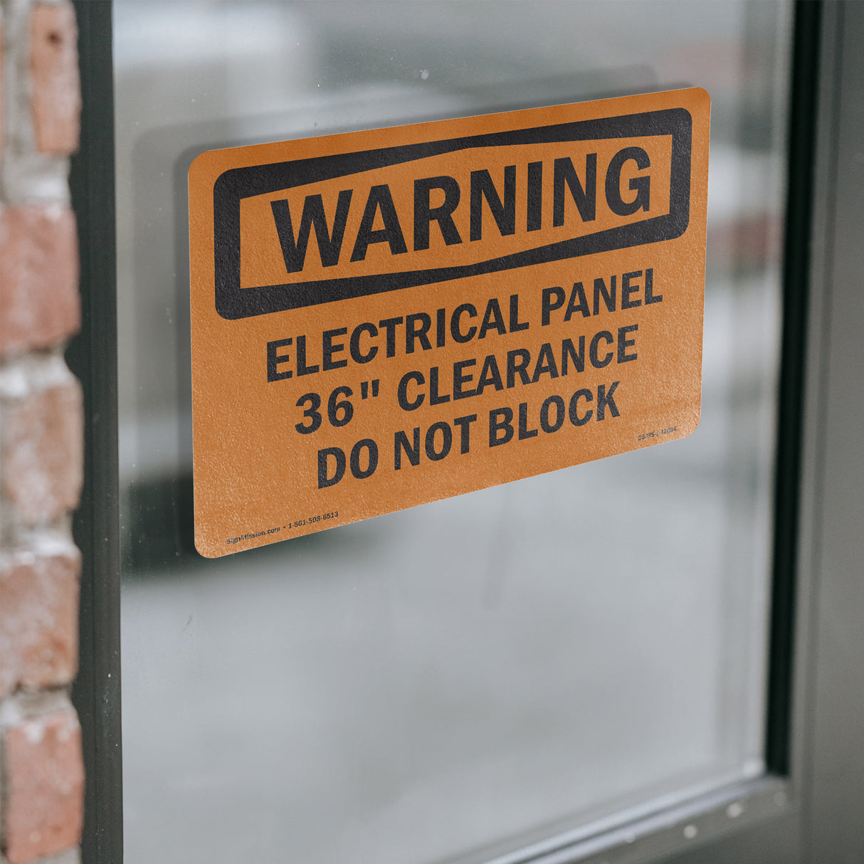 Electrical Panel 36 Clearance Do Not Block