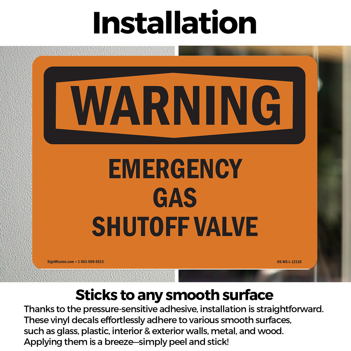 Emergency Gas Shutoff Valve