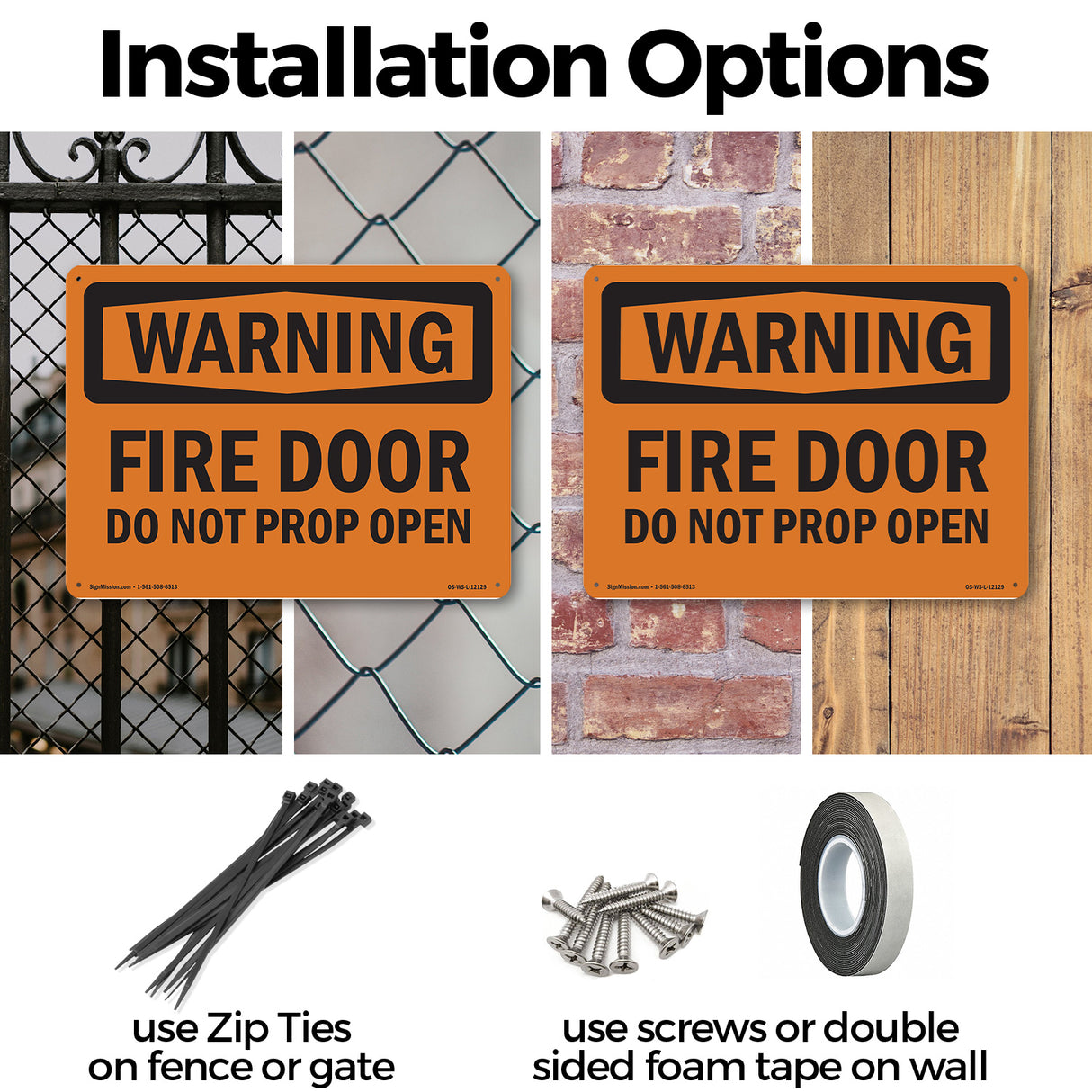 Fire Door Do Not Prop Open