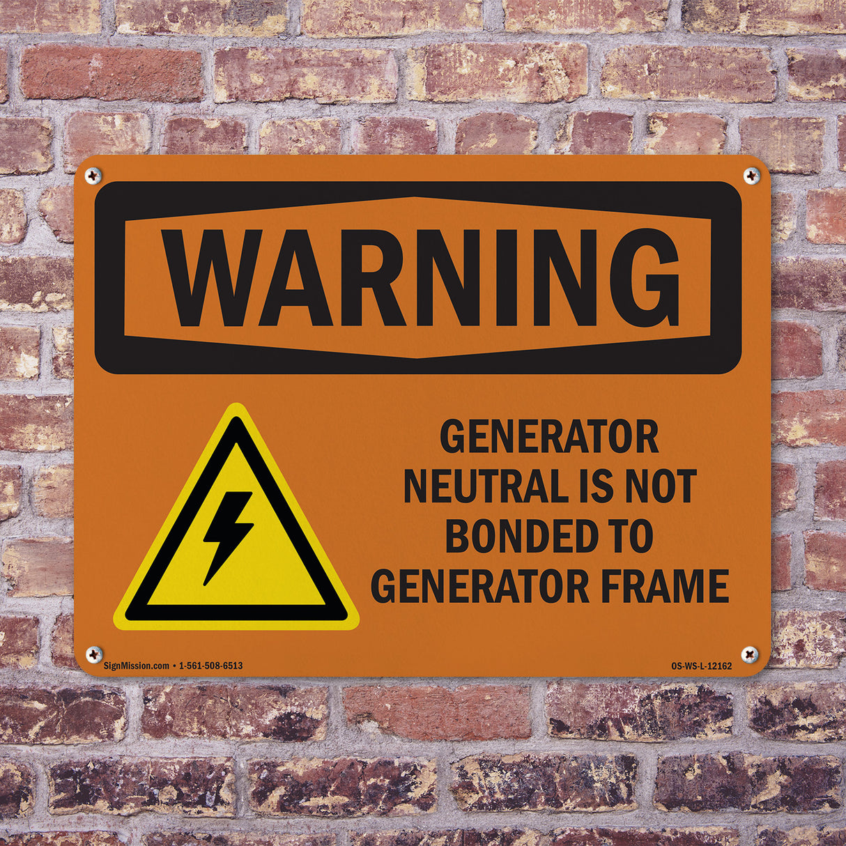 Generator Neutral Is Not Bonded With Symbol
