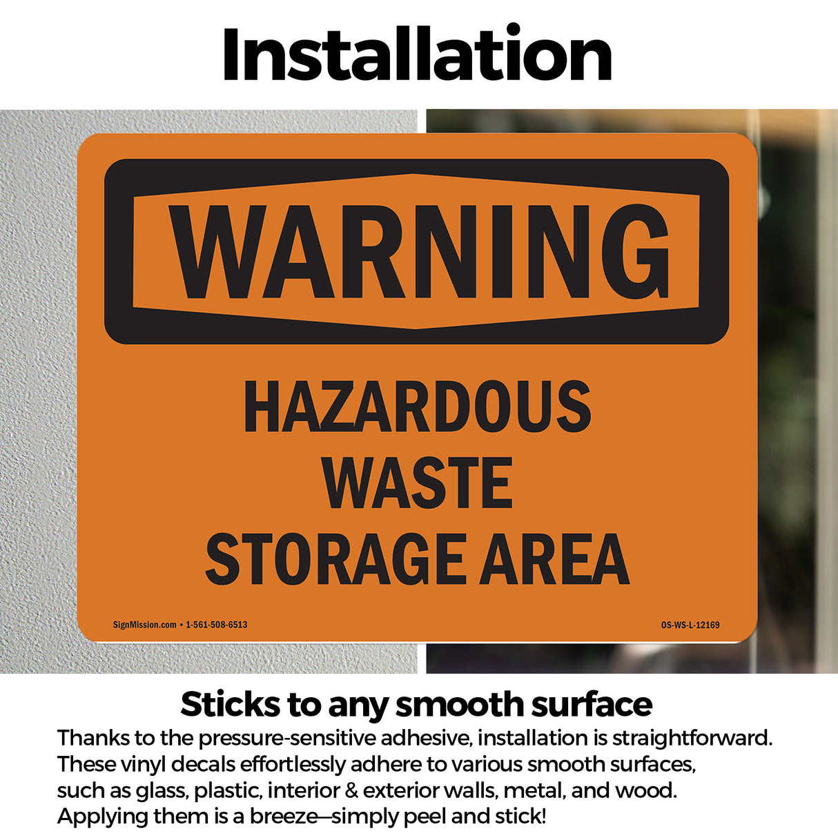 Hazardous Waste Storage Area