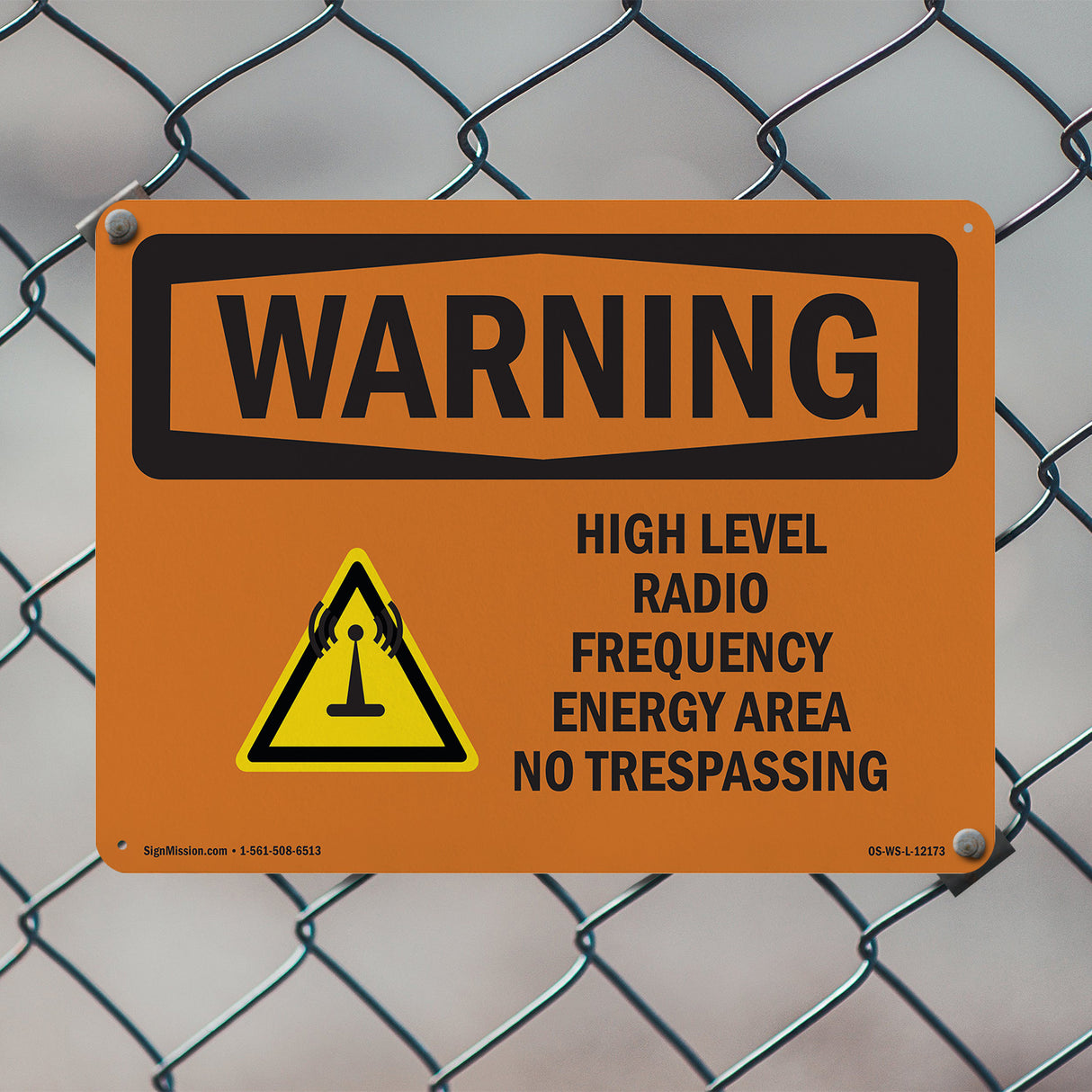 High Level Radio Frequency Energy With Symbol