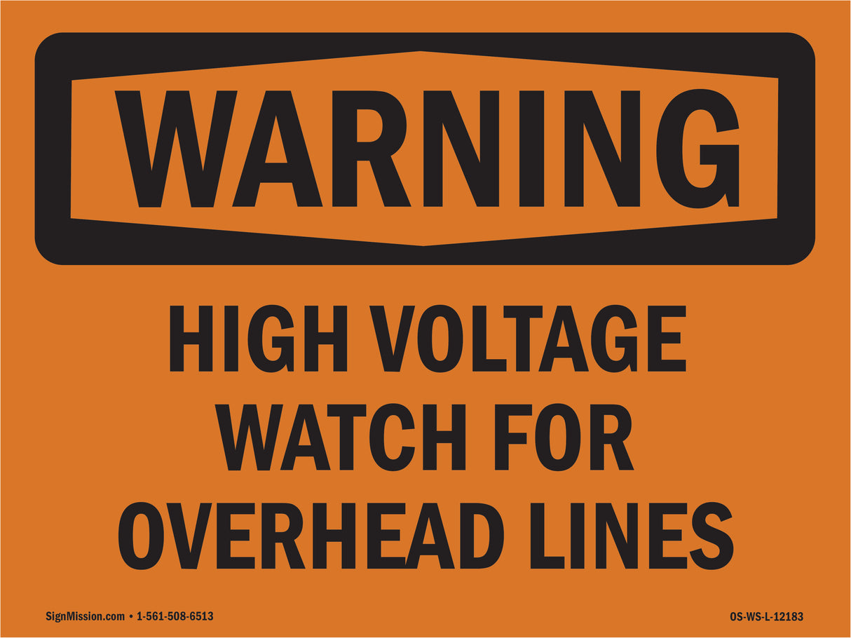 High Voltage Watch For Overhead Lines