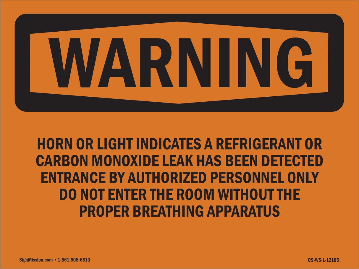 Horn Or Light Indicates A Refrigerant Or