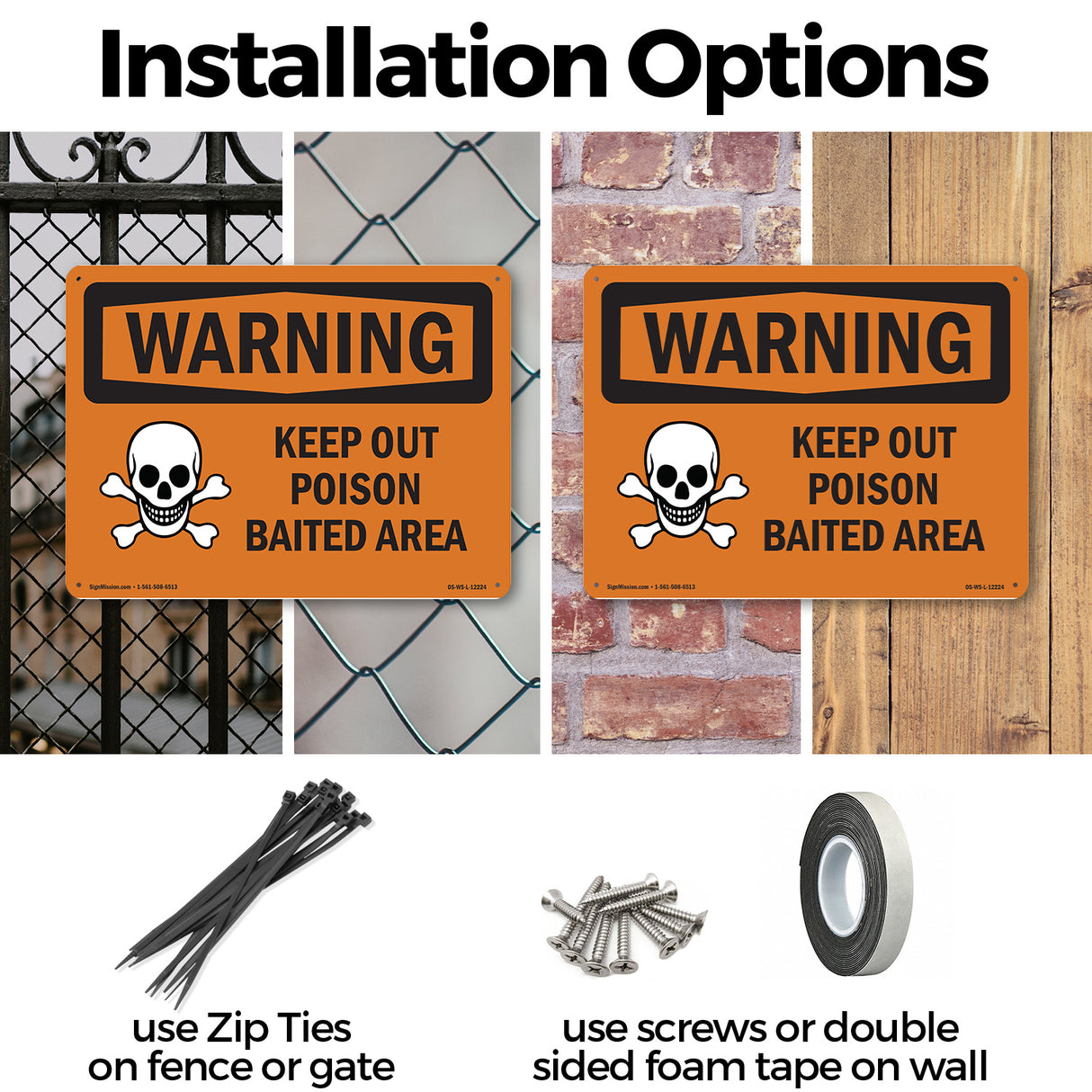 Keep Out Poison Baited Area