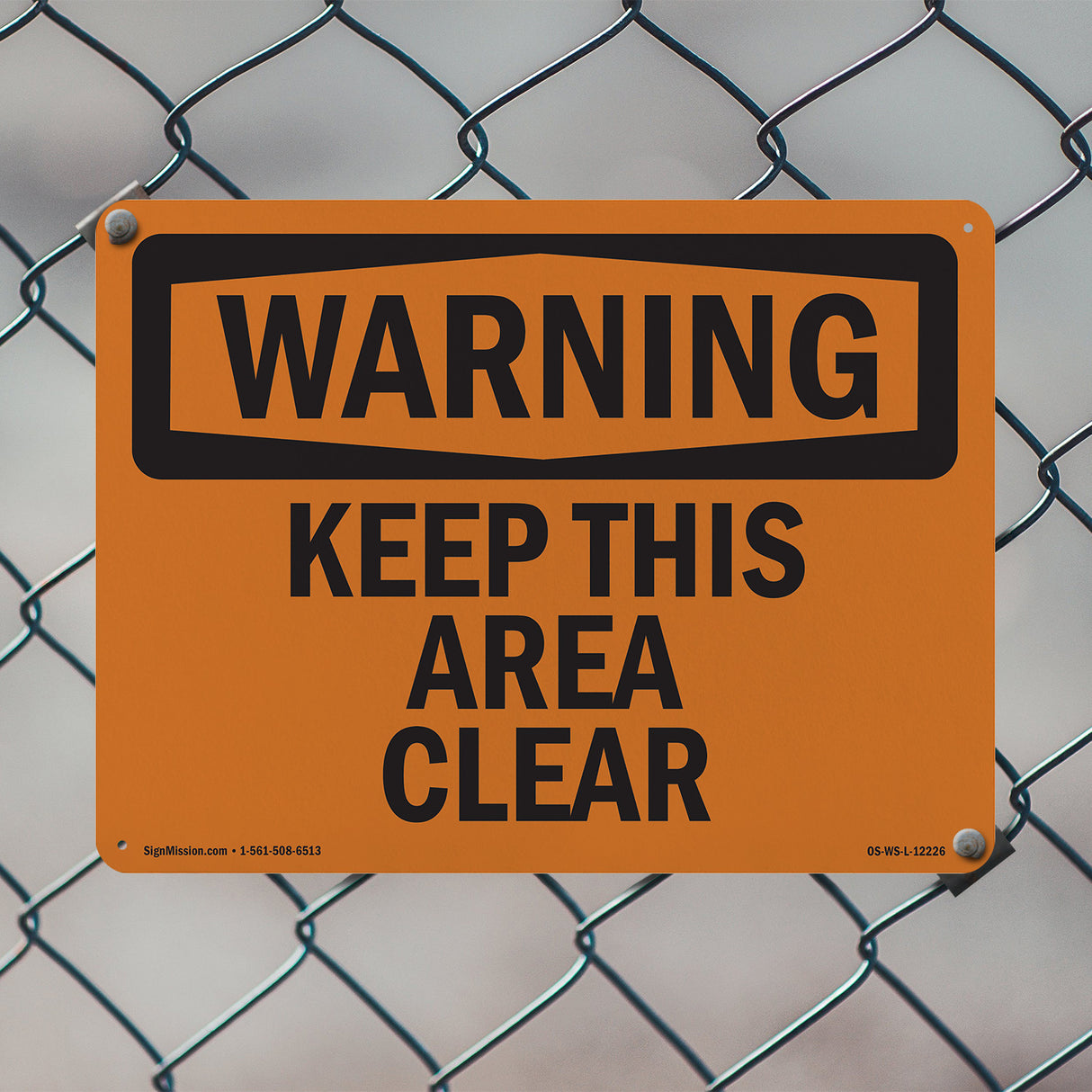 Keep This Area Clear