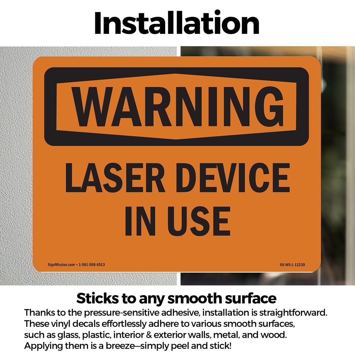 Laser In Use