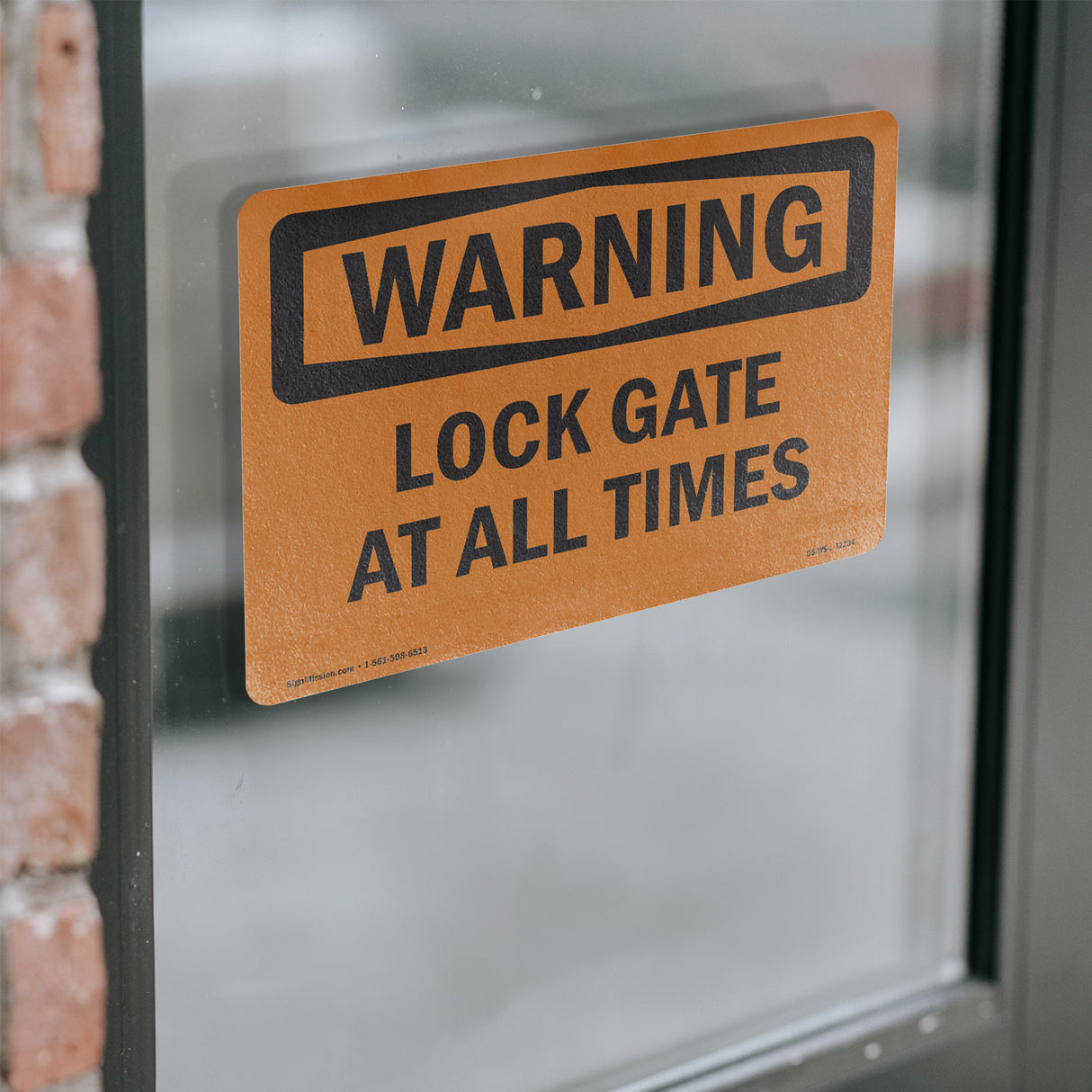 Lock Gate At All Times