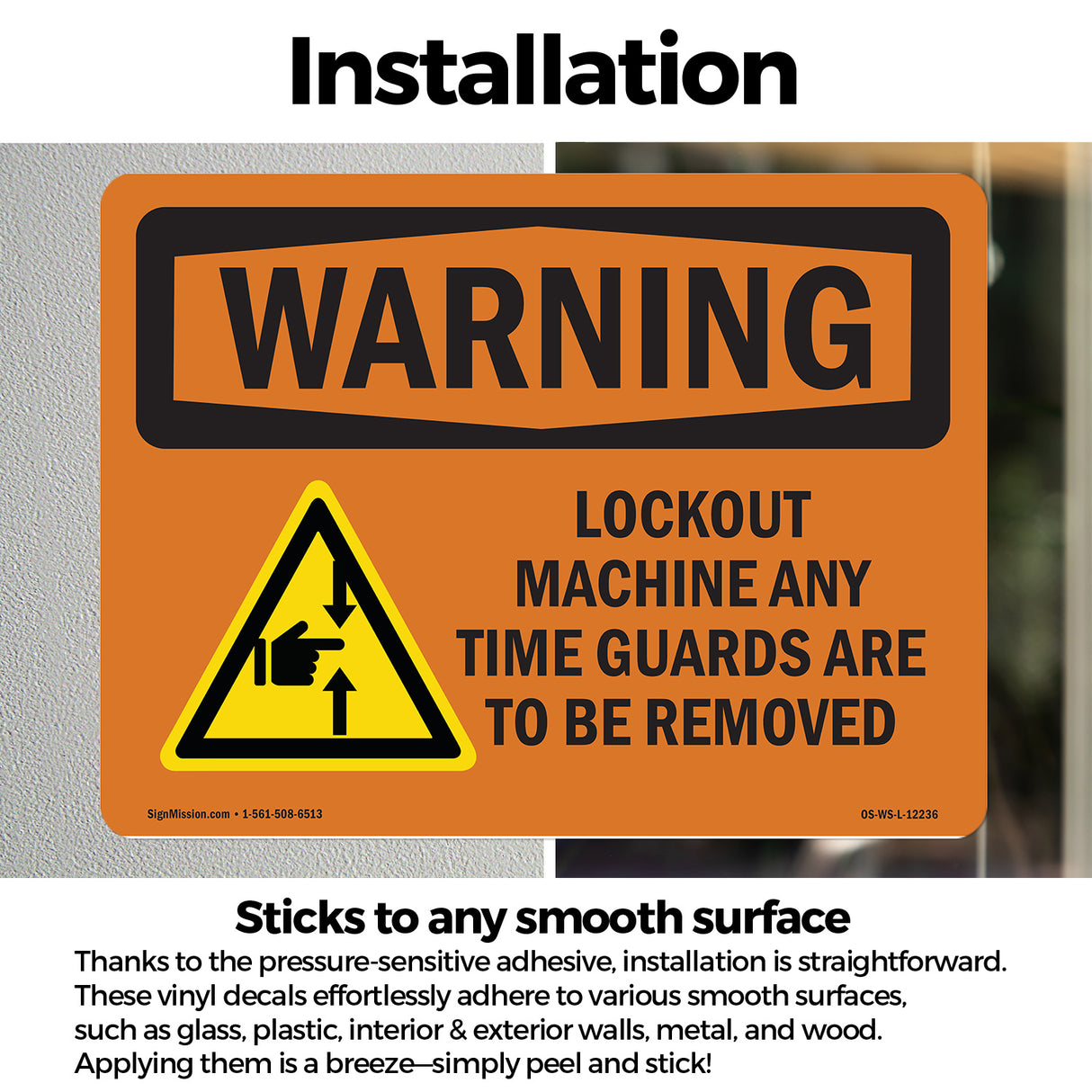 Lockout Machine Any Time Guards With Symbol