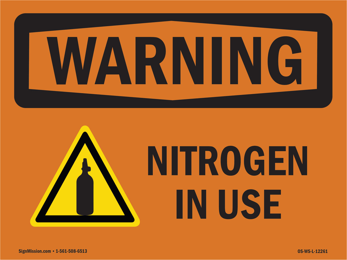 Nitrogen In Use With Symbol