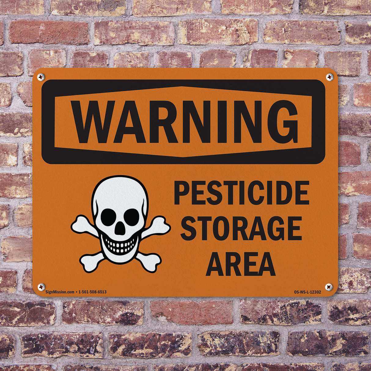 Pesticide Storage Area