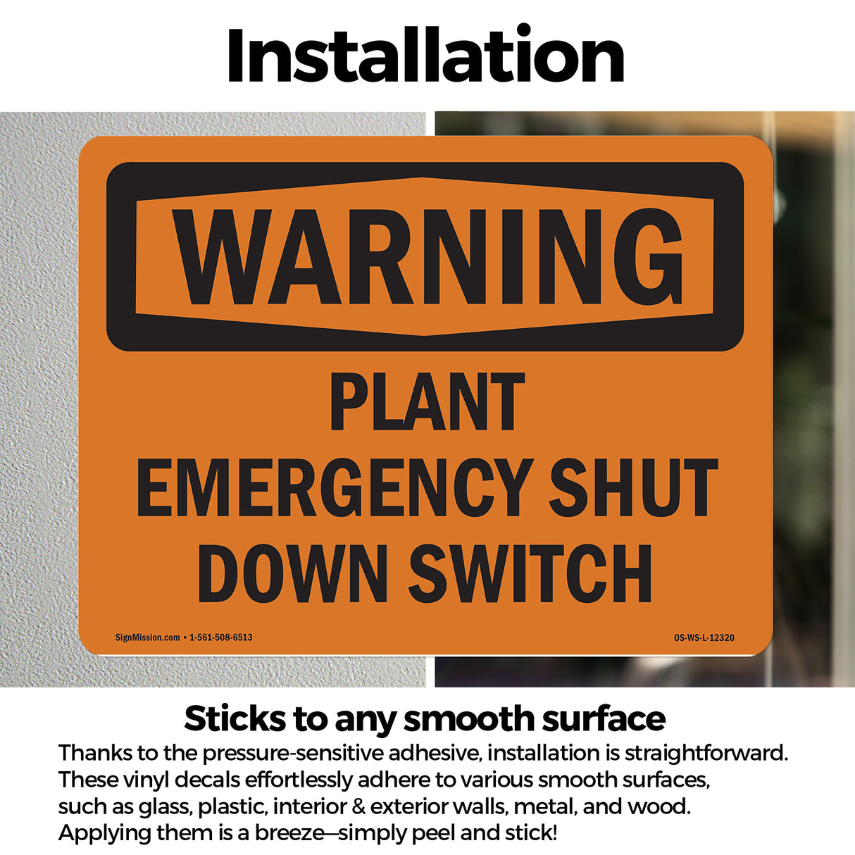 Plant Emergency Shut Down Switch