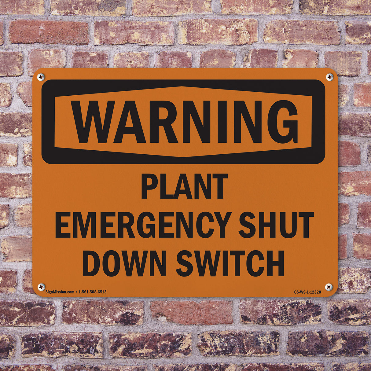 Plant Emergency Shut Down Switch