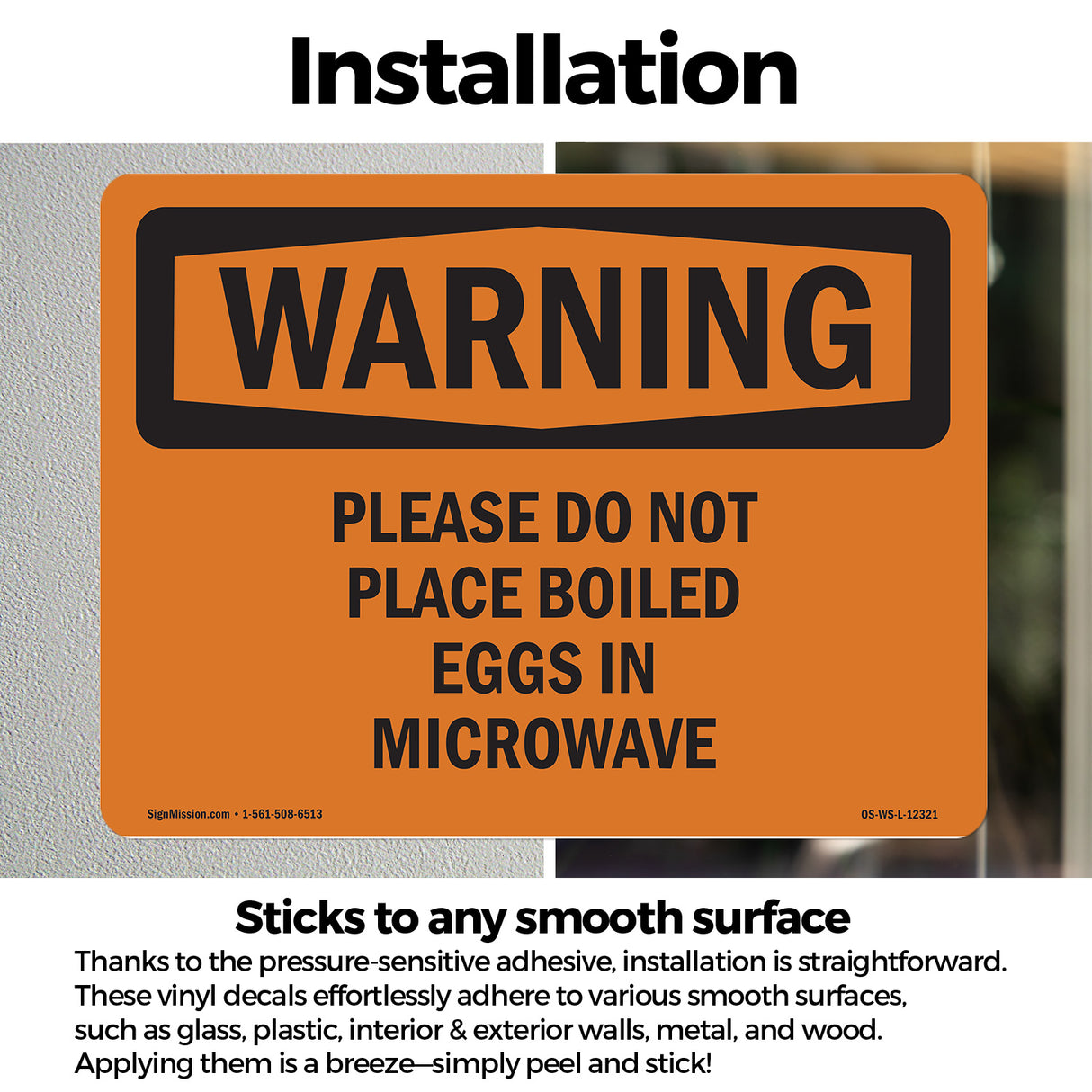 Please Do Not Place Boiled Eggs In Microwave