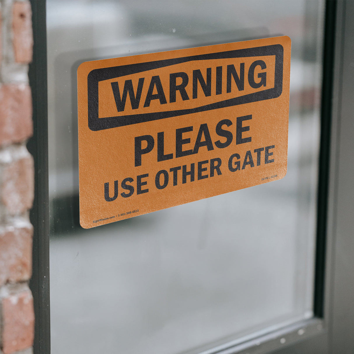 Please Use Other Gate