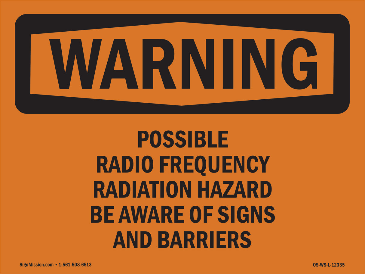 Possible Radio Frequency Radiation Hazard